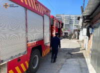 Вишгородські рятувальники ліквідували загорання в гаражному кооперативі