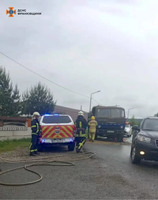 Рятувальники ліквідували наслідки ДТП у Надвірнянському районі