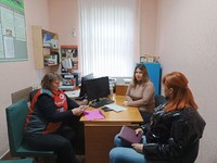 Пробаціонери Диканщини  налагоджують співпрацю з командою Диканської районної організації Українського Червоного Хреста