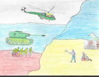 Участь у XVII Всеукраїнському конкурсі дитячих малюнків «МОЇ ПРАВА-2024: 10 років українського опору збройній агресії рф»