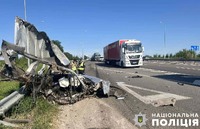 На Полтавщині поліція з’ясовує обставини дорожньо-транспортної пригоди: одна особа загинула, дві отримали ушкодження