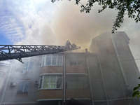 У Вінниці ліквідовано пожежу в офісному приміщенні