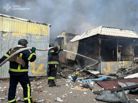 Харківщина: російські терористи здійснили масоване бомбардування прикордонного населеного пункту