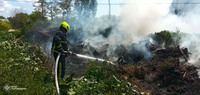 Полтавський район: рятувальники загасили пожежу на відкритій території