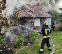 Рятувальники ліквідували загорання господарчої будівлі