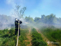 Кіровоградська область: за добу рятувальники ліквідували п’ять пожеж на відкритих територіях