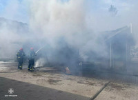 У Смілі рятувальники ліквідували пожежу кафе