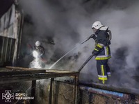Одеський район: роздільнянські рятувальники ліквідували пожежу  в складському приміщенні