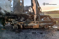 Кам’янський район: під час ліквідації пожежі в автомобілі виявлено двох загиблих людей