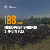 Рятувальники Рівненщини закликають мешканців області запобігати пожежам у природних екосистемах.