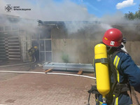 Вогнеборці ліквідували пожежу на підприємстві у Надвірнянському районі