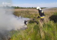 Сарненський район: вогнеборці ліквідували загоряння сухої трави