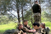 Хмельницькі гвардійці провели заняття з професійно-психологічної підготовки за програмою «Командотворення»