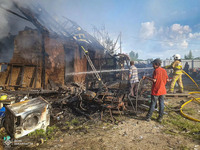 Два житлові будинки вціліли завдяки діям рятувальників під час пожежі на Берегівщині