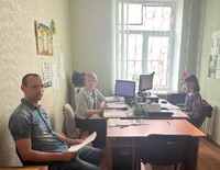 Робоча зустріч Лубенського районного сектору № 4 з працівниками Хорольського бюро безоплатної правової допомоги