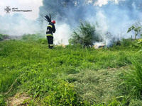 Кіровоградська область: підрозділи ДСНС тричі залучались на гасіння пожеж різного характеру