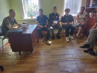 Проведення зустрічі клієнтів пробації із представником ТЦК та СП на Котелевщині