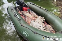 «Нерест-2024»: На Полтавщині поліцейські та екологи припинили протиправну діяльність браконьєра в акваторії Сулинського заказника