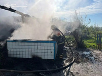 Житомирський район: під час гасіння пожежі у житловому будинку вогнеборці виявили тіло загиблого чоловіка