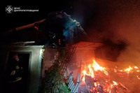 Кам’янський район: вогнеборці приборкали пожежу на території приватного домоволодіння