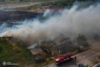 У Миколаївському районі одразу дві масштабні пожежі сухостою