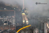 Синельниківський район: співробітники ДСНС ліквідували загорання гриль-бару