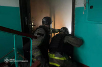 М. Нікополь: вогнеборці ліквідували займання в квартирі