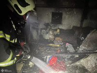 Під час пожежі хустські вогнеборці врятували двох дітей та їхню мати