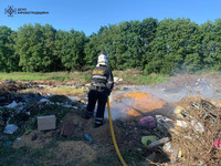 На Кіровоградщині минулої доби загасили 6 пожеж різного характеру
