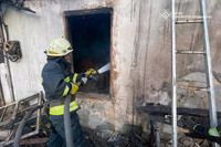 М. Дніпро: під час пожежі отримав травми чоловік